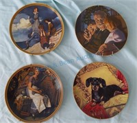 Four Rockwell plates