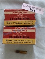 Winchester 22 Long rifle ammo
