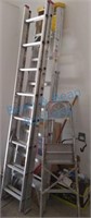 Two ladders the step stool