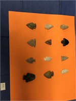 Indian Arrowhead Artifacts (12)