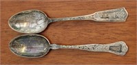 2 Sterling Silver Spoons