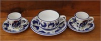 Buffalo China 6pc. Cups and Saucers