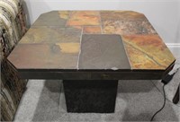 Stone Tile End Table