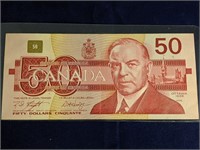 1988 Canada $50 Bill