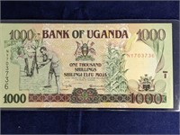 2003 Uganda 1000 Schilling Note