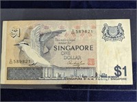 Singapore $1 Bill