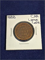 1888 Canada Large One Cent Coin