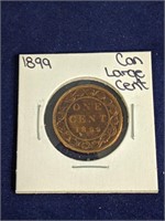 1899 Canada Large One Cent Coin