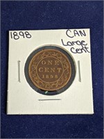 1898 Canada Large One Cent Coin