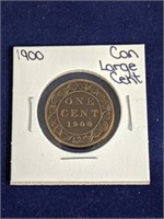 1900 Canada Large One Cent Coin