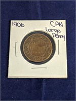 1906 Canada Large One Cent Coin