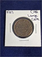 1917 Canada Large One Cent Coin