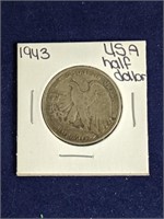 1943 USA Half Dollar