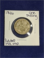 1946 Fid.def.ind.imp 1 Schilling Coin