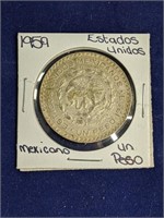 1959 Mexicana 1 Peso