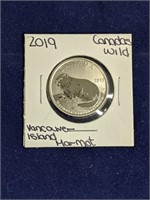 2019 Canada Wild 50 Cent Vancouver Island Marmot