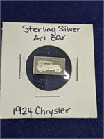 1924 Chrysler Silver Art Bar