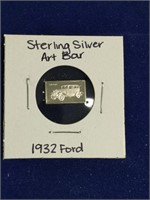 1932 Ford Sterling Silver Art Bar