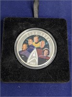 Star Trek $30 2 Oz .999 Silver Coin