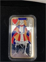 2008 Canadian $15 Silver Card Jack of Hearts