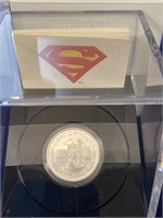 2013 Canadian $10 Fine Silver Superman Coin