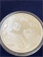 2021 Pure Silver 30G Panda Coin