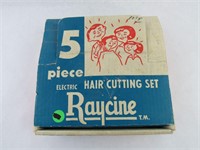 Vintage Raycine Haircutting Set used