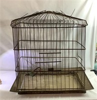 Large 25 x 22 x 25 antique birdcage