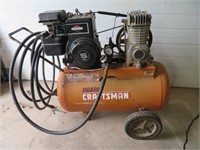5hp Briggs & S gas powered compresser
