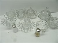 Pressed glassware set