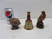 Beswick  whisky figurines and bell