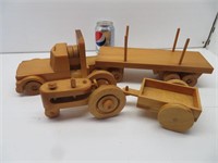 Wooden toys made by Don Stiles