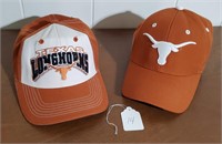 2 TX Longhorn Caps