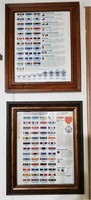 2 Framed Air Force Decorations & Insignia