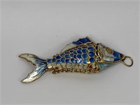 Reticulated Fish Pendant