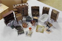 Lot of Doll House Furniture