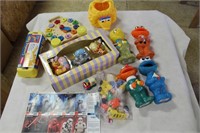 Lot of Toys for Small Children,  Pooh, Sesame
