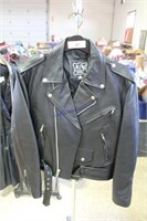 A1 Leather Mens Motorcycle Leather Jacket S38
