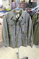 US Army Field Jacket Without Liner Small