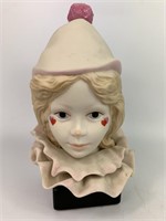 Cybis Porcelain Female Clown