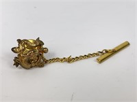 14K Gold Dragon Tie Pin