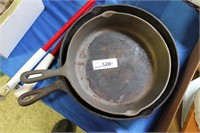 Pair of Cast Iron Frying Pans