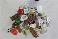 Lot of Matchbook Covers and Keychains