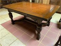 1930s Jacobean Style Dining Table