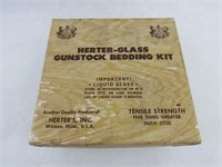 Herter-Glass Gunstock Bedding Kit (Expired) NIB