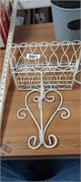 WROUGHT IRON BASKET