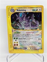 2002 Pokemon Crystal Nidoking Holo Aquapolis 150/1