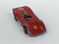 1969 Red Ferarri 312P REDLINE Hot Wheels Car