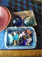 Sun catchers bowls and glass art