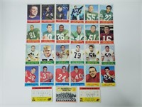1964 Philadelphia Football - 27 Different Cards